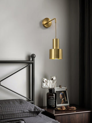 Alvina Applique Murale Moderne Minimaliste en Laiton