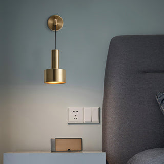 Alvina Applique Murale Moderne Minimaliste en Laiton