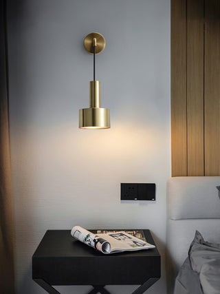 Alvina Applique Murale Moderne Minimaliste en Laiton
