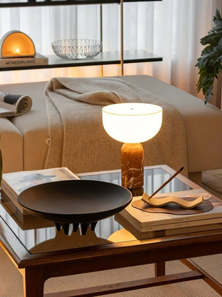 Vicky Lampe de Table Minimaliste en Marbre