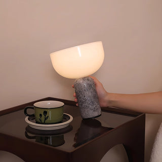 Vicky Lampe de Table Minimaliste en Marbre