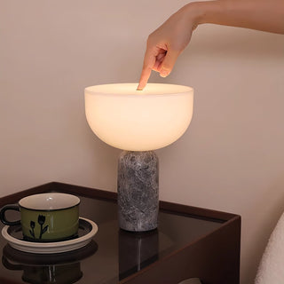 Vicky Lampe de Table Minimaliste en Marbre
