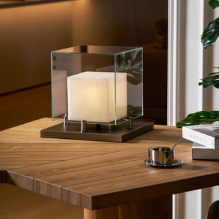 Cubo Alabaster Table Lamp-Neutral Decor