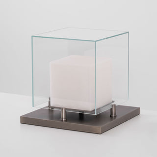 Cubo Alabaster Table Lamp-Neutral Decor