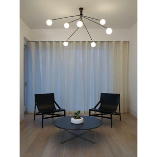 Vatnuvyo Moderne Minimaliste Laiton Métal Verre Plafonnier