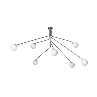 Vatnuvyo Moderne Minimaliste Laiton Métal Verre Plafonnier