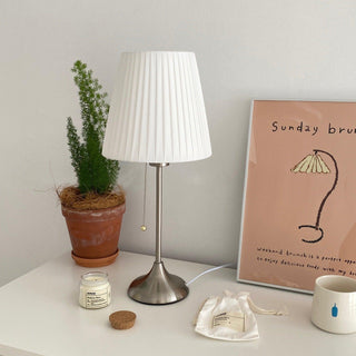 Simplicity Lampe de Table en Tissu Plié