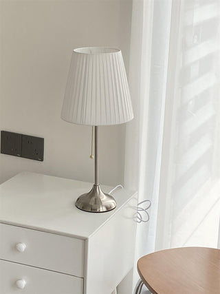 Simplicity Lampe de Table en Tissu Plié