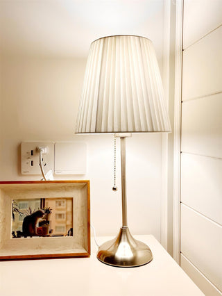 Simplicity Lampe de Table en Tissu Plié