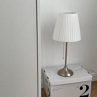 Simplicity Lampe de Table en Tissu Plié