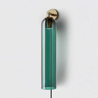Art Glass Plug-In Sconce-Neutral Decor