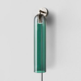 Art Glass Plug-In Sconce-Neutral Decor