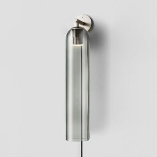 Art Glass Plug-In Sconce-Neutral Decor