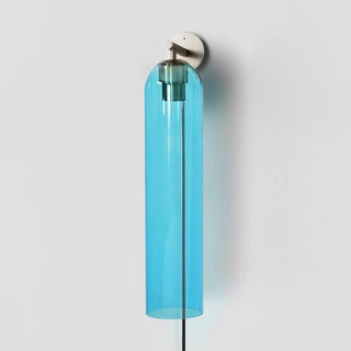 Art Glass Plug-In Sconce-Neutral Decor