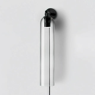 Art Glass Plug-In Sconce-Neutral Decor