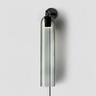 Art Glass Plug-In Sconce-Neutral Decor
