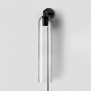 Art Glass Plug-In Sconce-Neutral Decor