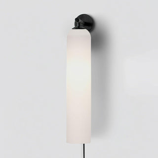 Art Glass Plug-In Sconce-Neutral Decor