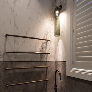 Art Glass Plug-In Sconce-Neutral Decor