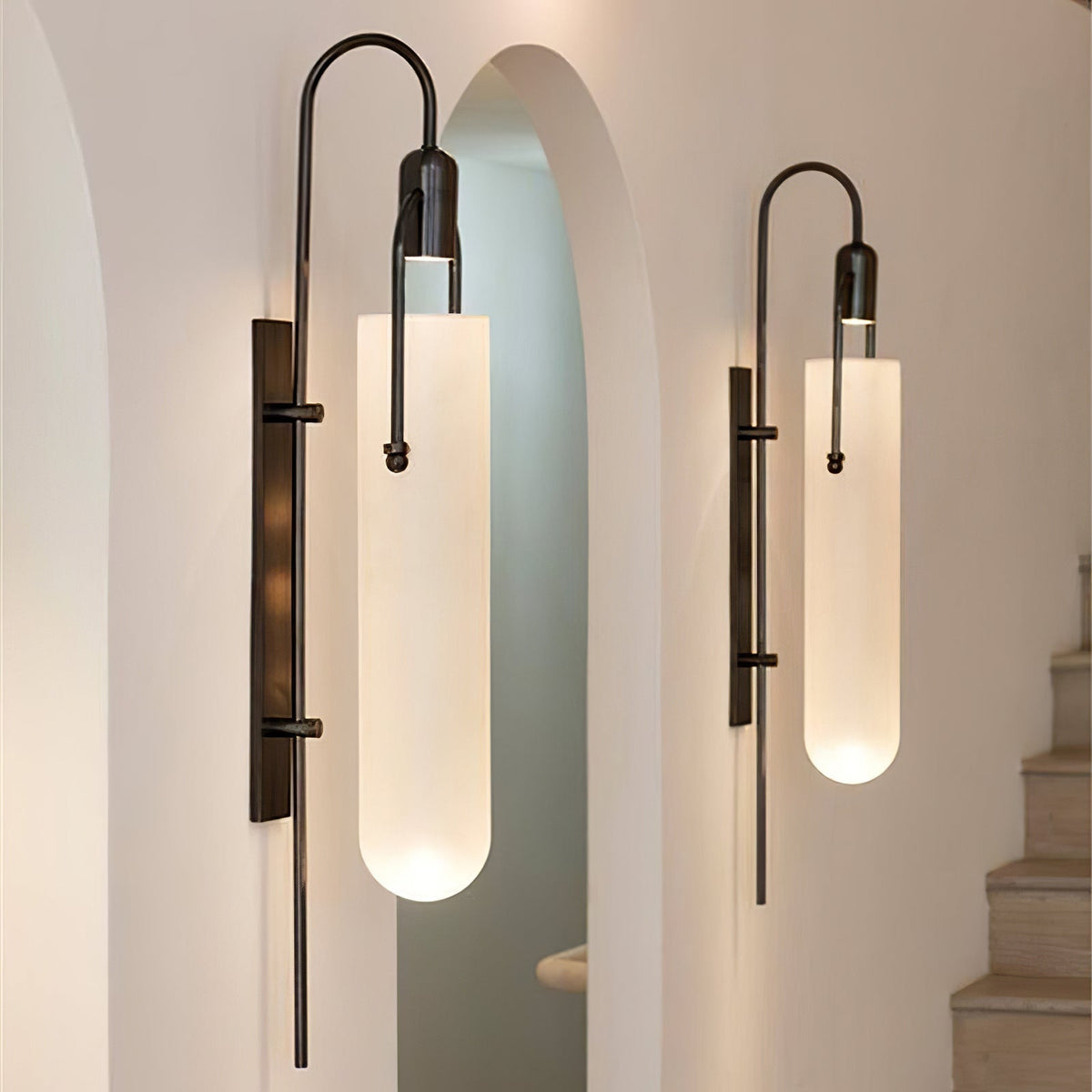 Peroris Applique Murale Arc Verre Moderne