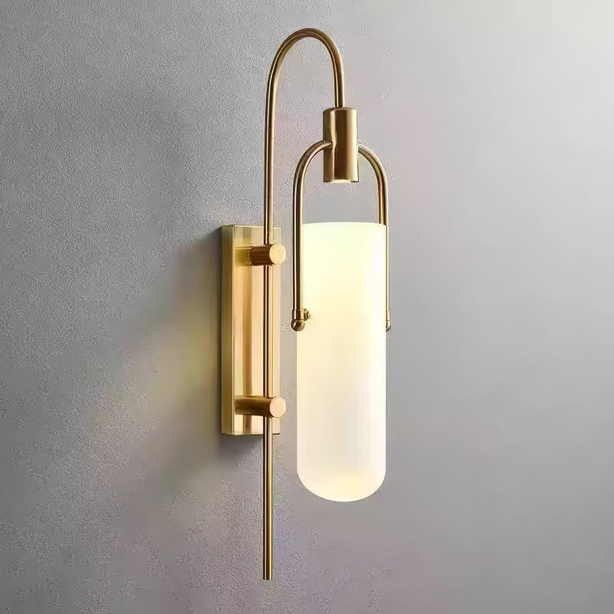 Peroris Applique Murale Arc Verre Moderne