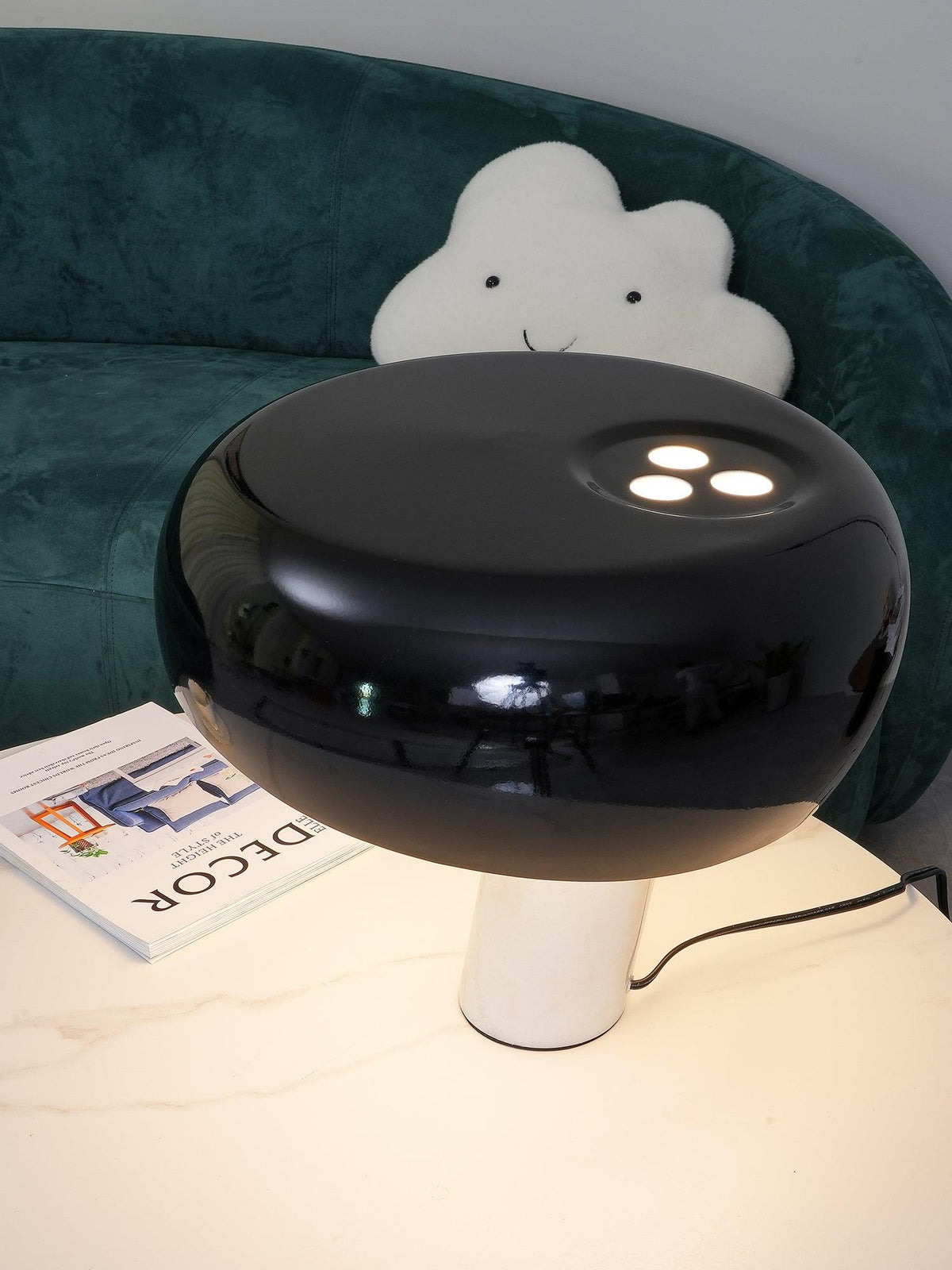 Nucleus Lampe de Table en Marbre