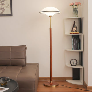 Astralis Bois Art Déco Lampadaire