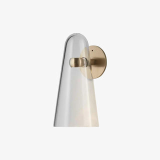 Arisha LED Applique Murale Transparente Métal Verre Chambre Cuisine