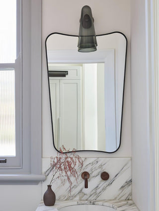 Conical Glass Wall Lamp-Neutral Decor