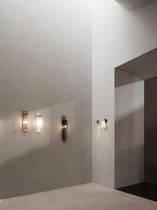 Conical Glass Wall Lamp-Neutral Decor