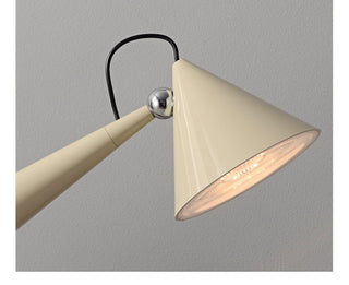 Articulated Cone Table Lamp-Neutral Decor