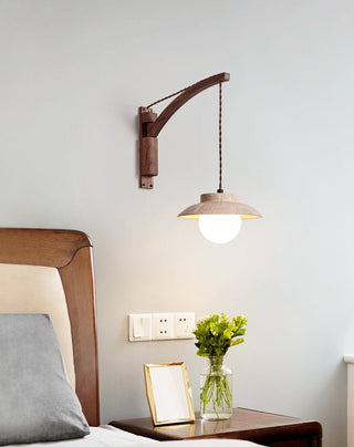 Artisan Arc Wall Lamp-Neutral Decor