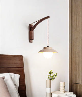 Artisan Arc Wall Lamp-Neutral Decor