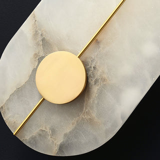 Waegnuvyo Moderne Minimaliste Albâtre Applique Murale-Luire
