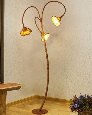 Ailo Lampadaire en Résine Naturelle