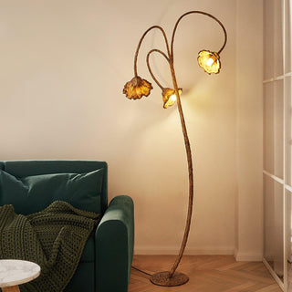 Ailo Lampadaire en Résine Naturelle