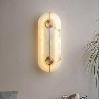 Citheira Applique Murale Minimaliste en Albâtre