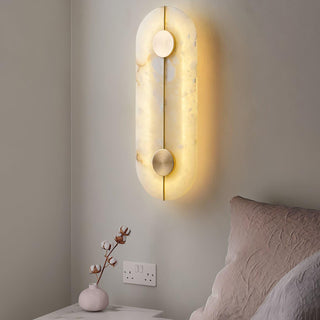 Citheira Applique Murale Minimaliste en Albâtre