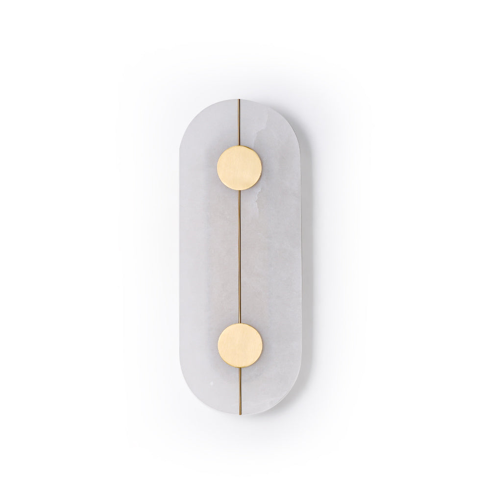Artistic Wall Lamp Dolomite Copper Retro Flair-Neutral Decor