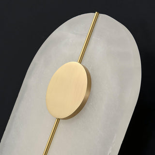 Citheira Applique Murale Minimaliste en Albâtre