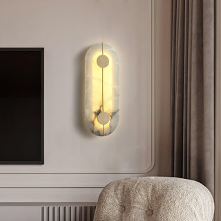 Citheira Applique Murale Minimaliste en Albâtre