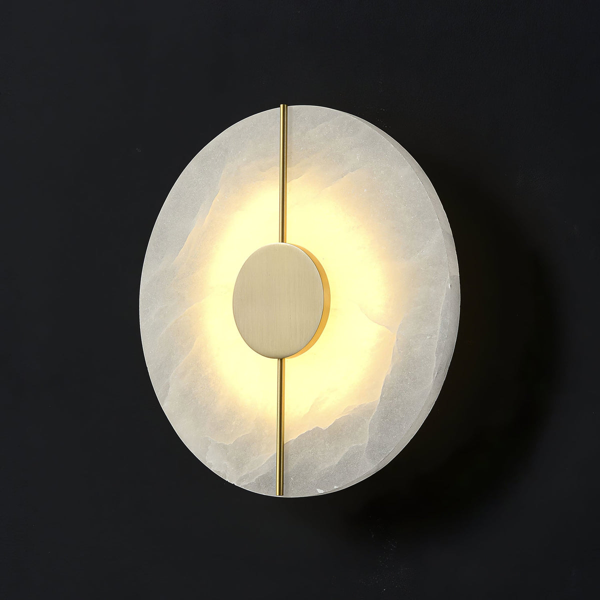Artistic Wall Lamp Dolomite Copper Retro Flair-Neutral Decor