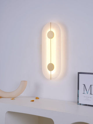 Citheira Applique Murale Minimaliste en Albâtre
