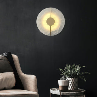 Citheira Applique Murale Minimaliste en Albâtre