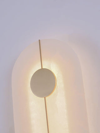 Citheira Applique Murale Minimaliste en Albâtre