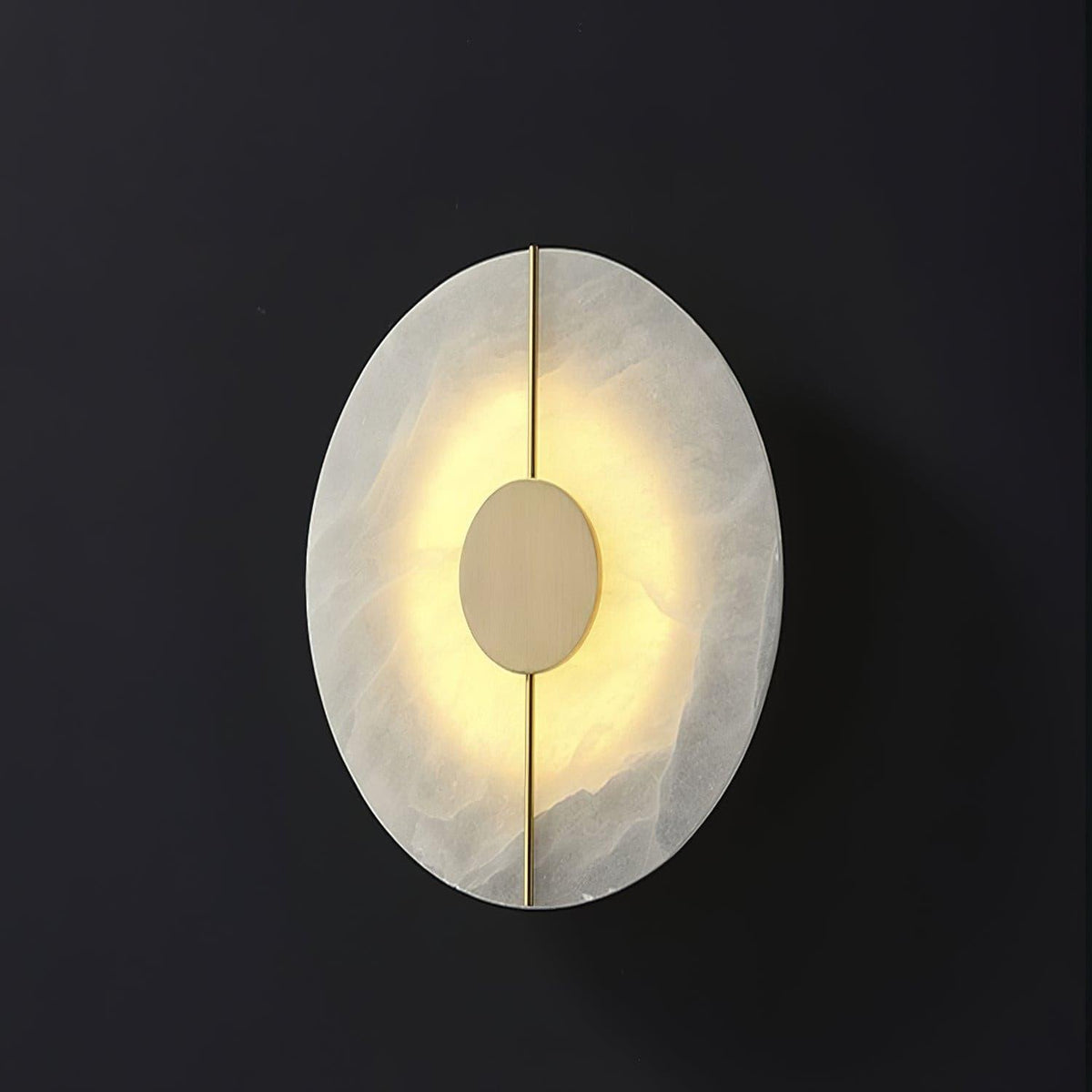 Citheira Applique Murale Minimaliste en Albâtre