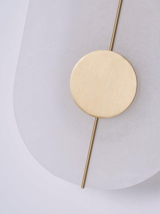 Citheira Applique Murale Minimaliste en Albâtre