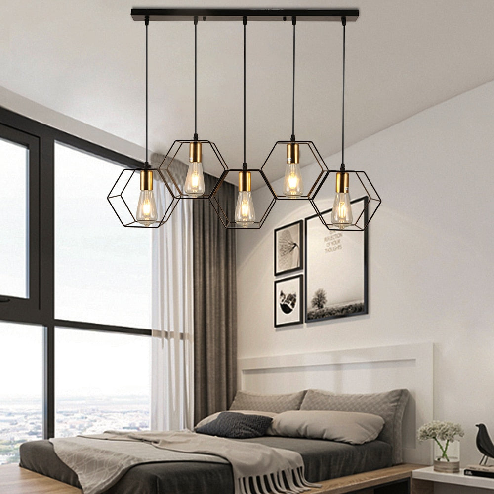Arisha Suspension linéaire moderne pour le restaurant