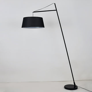 Votalyra Modern Fabric Floor Lamp-Neutral Decor