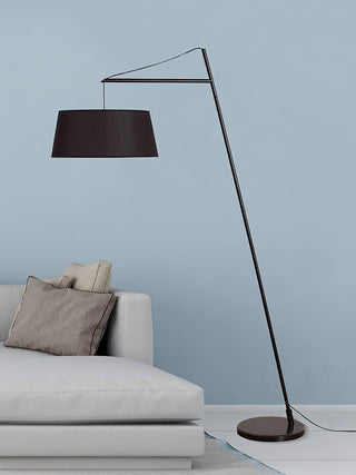 Votalyra Modern Fabric Floor Lamp-Neutral Decor